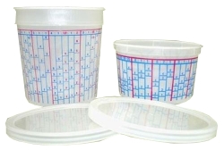 64 OZ. DISPOSABLE MIXING CUP LIDS (50)
